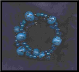 faux turquoise bracelet